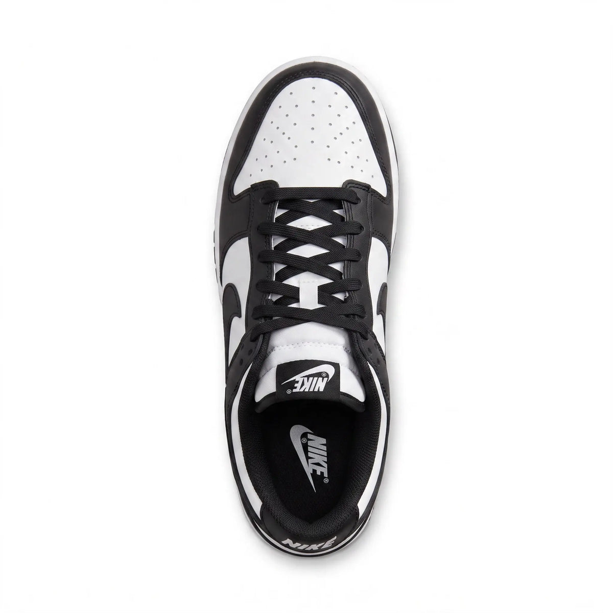 Panda low-top sneaker rear view