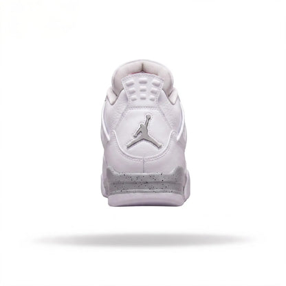 White Oreo high-top sneaker side view