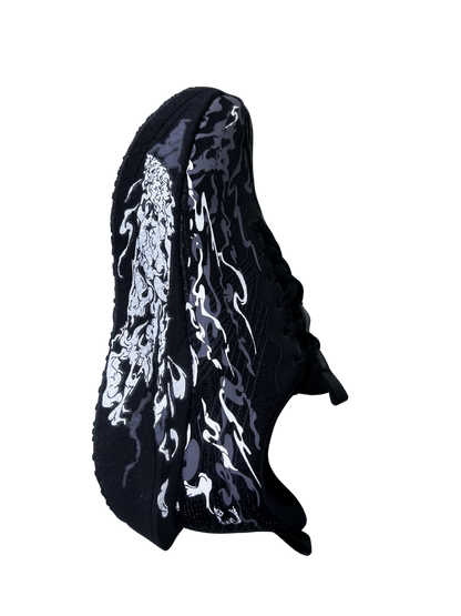 Buzz Smoke Pro – Chunky Sneaker aus Marmor-Kunststoff