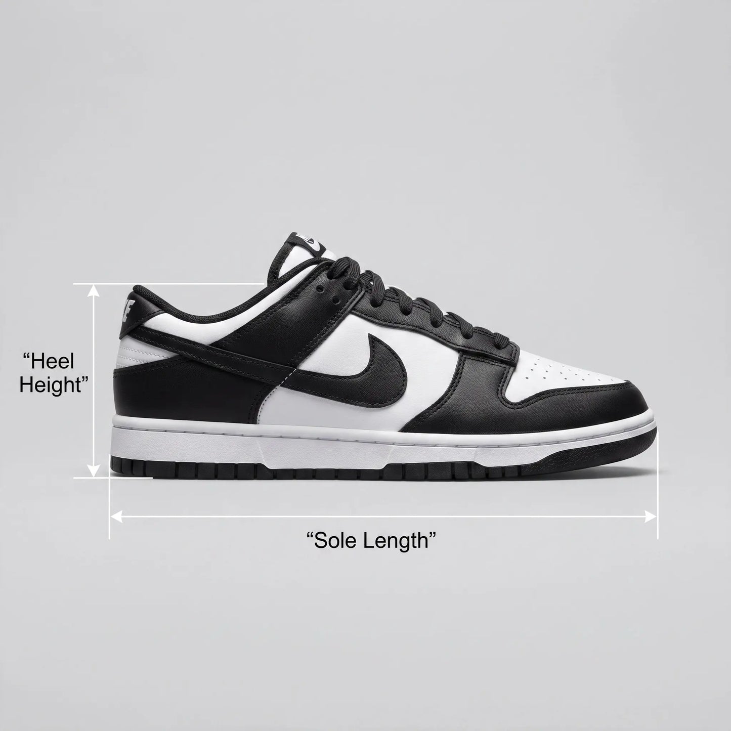 Nike Dunk Low Panda – Black & White