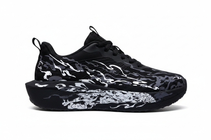 Buzz Smoke Pro lifestyle sneaker detail | BUZZ Egypt
