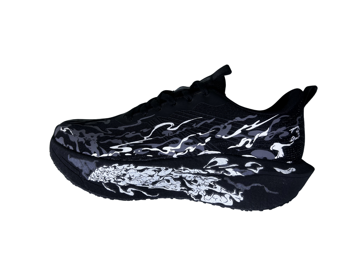 Buzz Smoke Pro marble art chunky sneaker | BUZZ Egypt