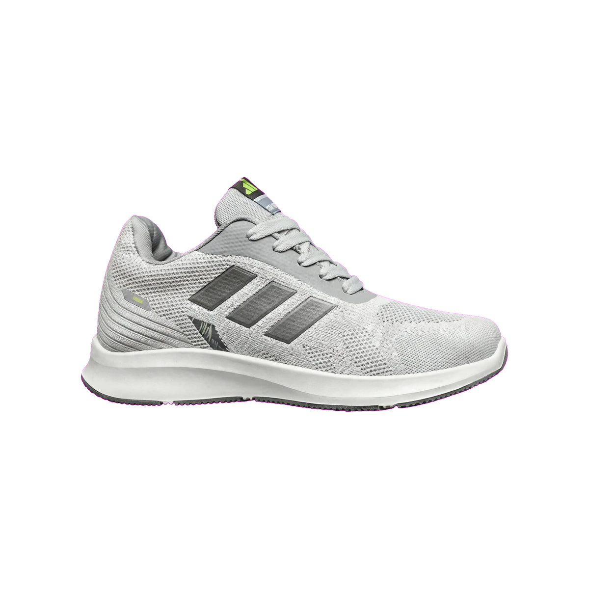 Adidas Style grey white knit runner sneaker