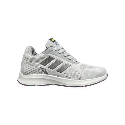 Adidas Style grey white knit runner sneaker