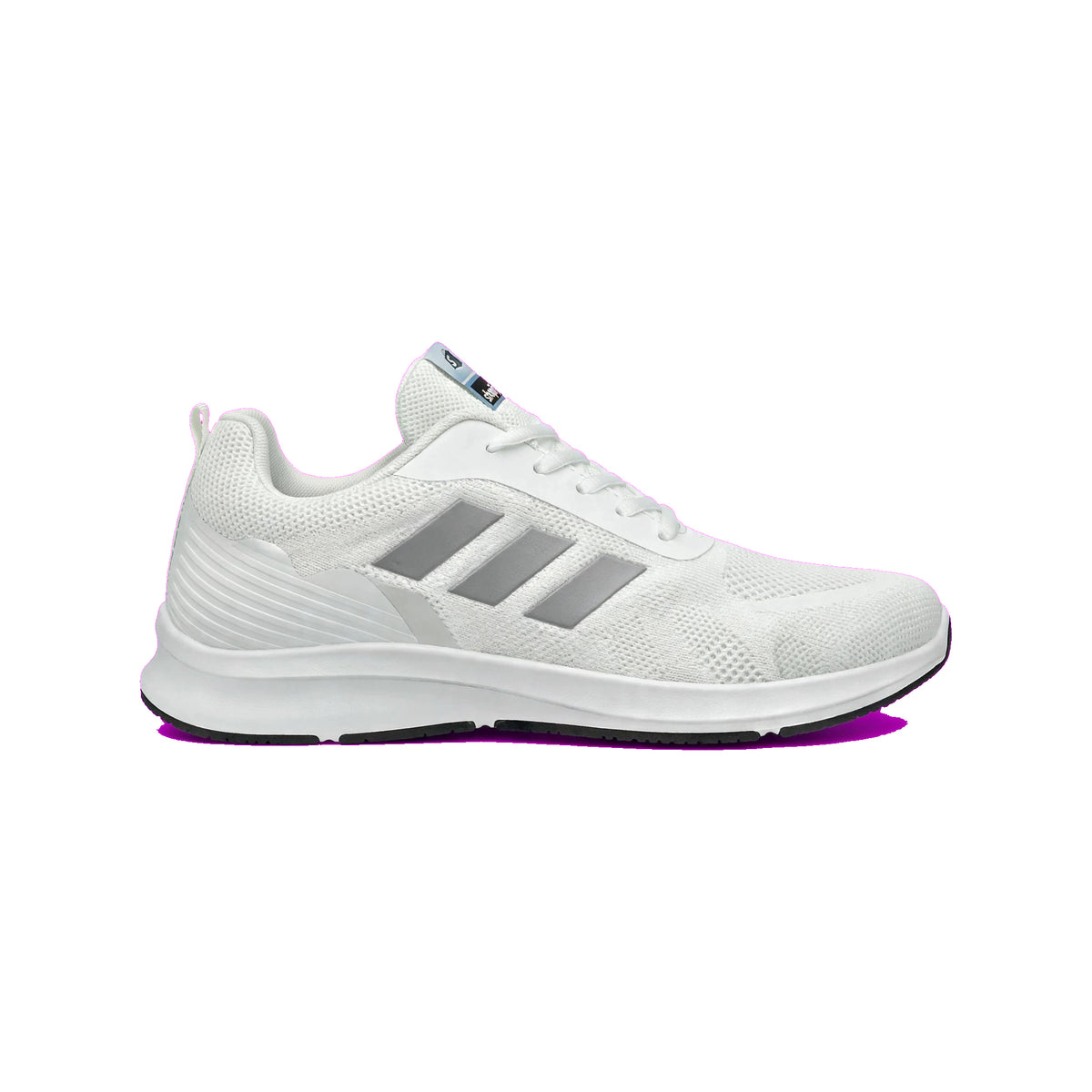 Adidas Style grey white knit runner sneaker