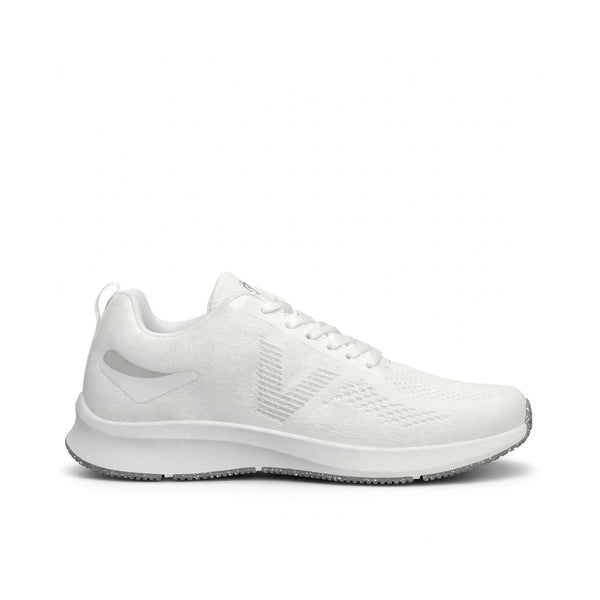 CM-553 triple white V-stripe runner sneaker