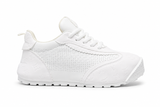LV Run Away Style triple white runner sneaker