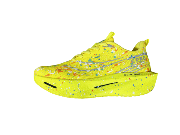 EPRO Splatter neon yellow sneaker with multicolor splatter details | BUZZ Egypt