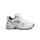 New Balance 530 Style white navy silver runner sneaker