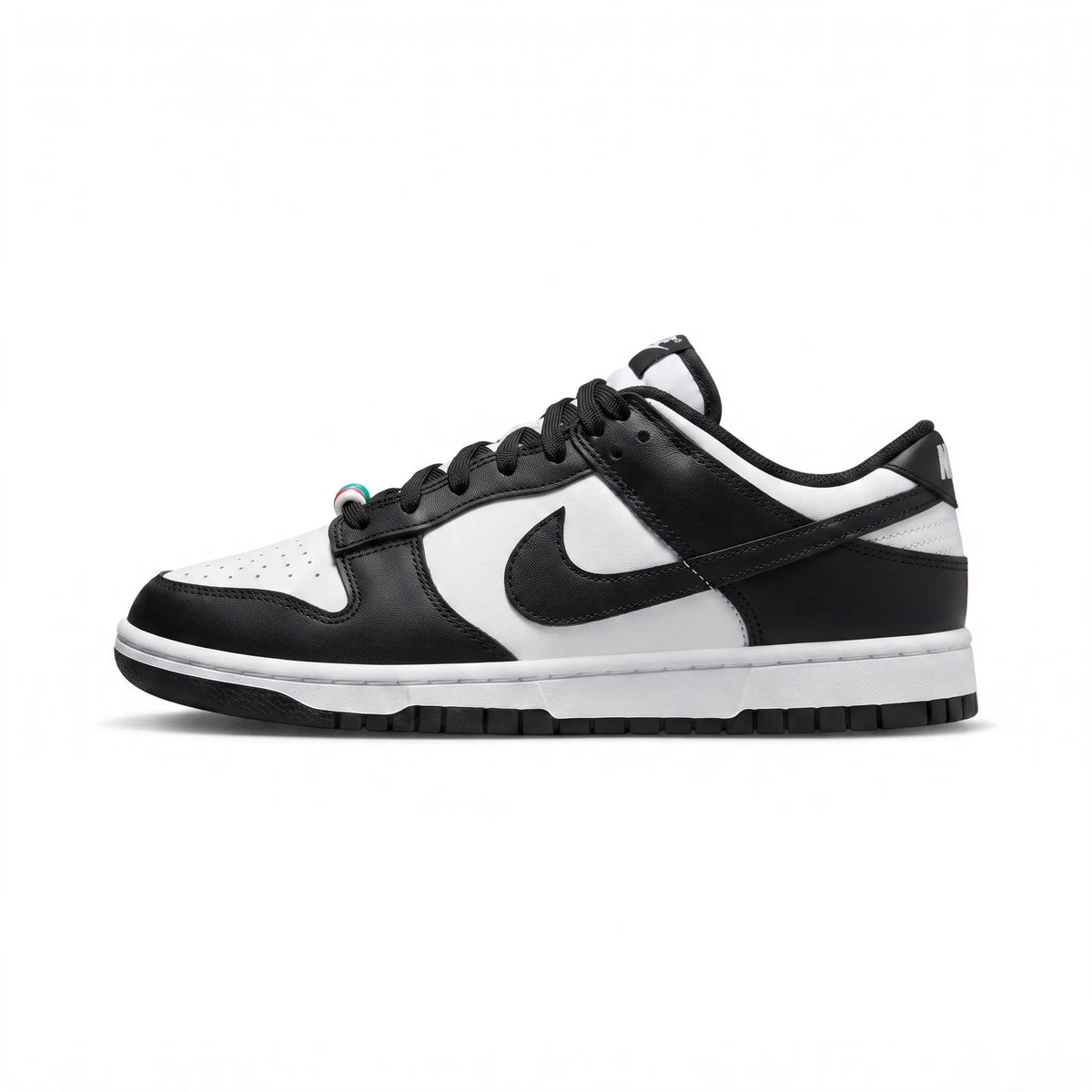 Panda low-top sneaker detail