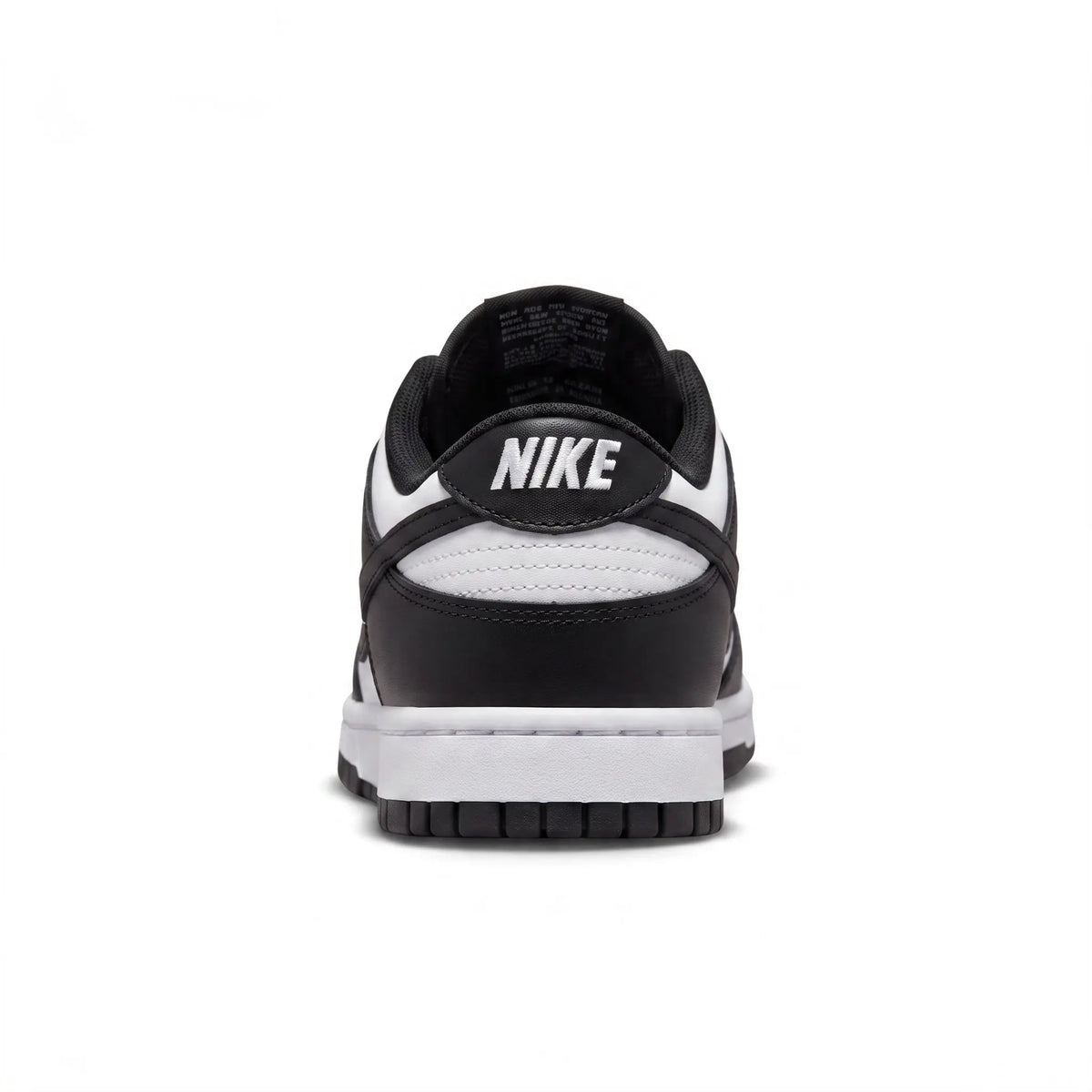 Panda low-top sneaker side view
