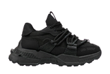 D&G Style black chunky runner sneaker side view