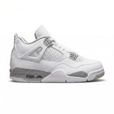 Air Jordan 4 Style white Oreo high-top sneaker