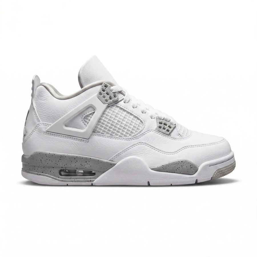 Air Jordan 4 Style – White Oreo High-Top Sneaker