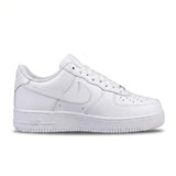 Air Force 1 Style triple white low-top sneaker