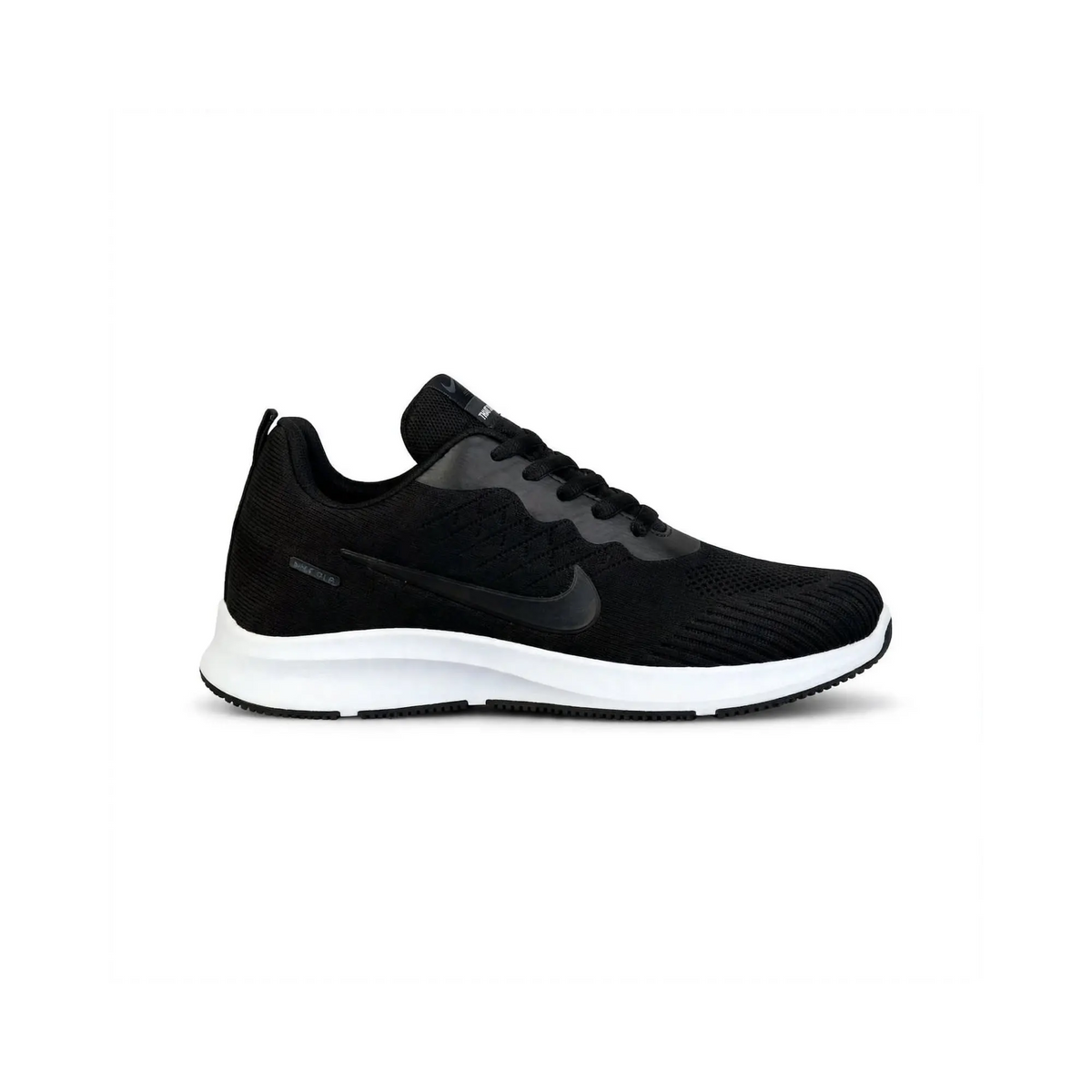 Nike Style navy blue lightweight runner sneaker detail