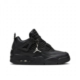 Air Jordan 4 Style white gold high-top sneaker