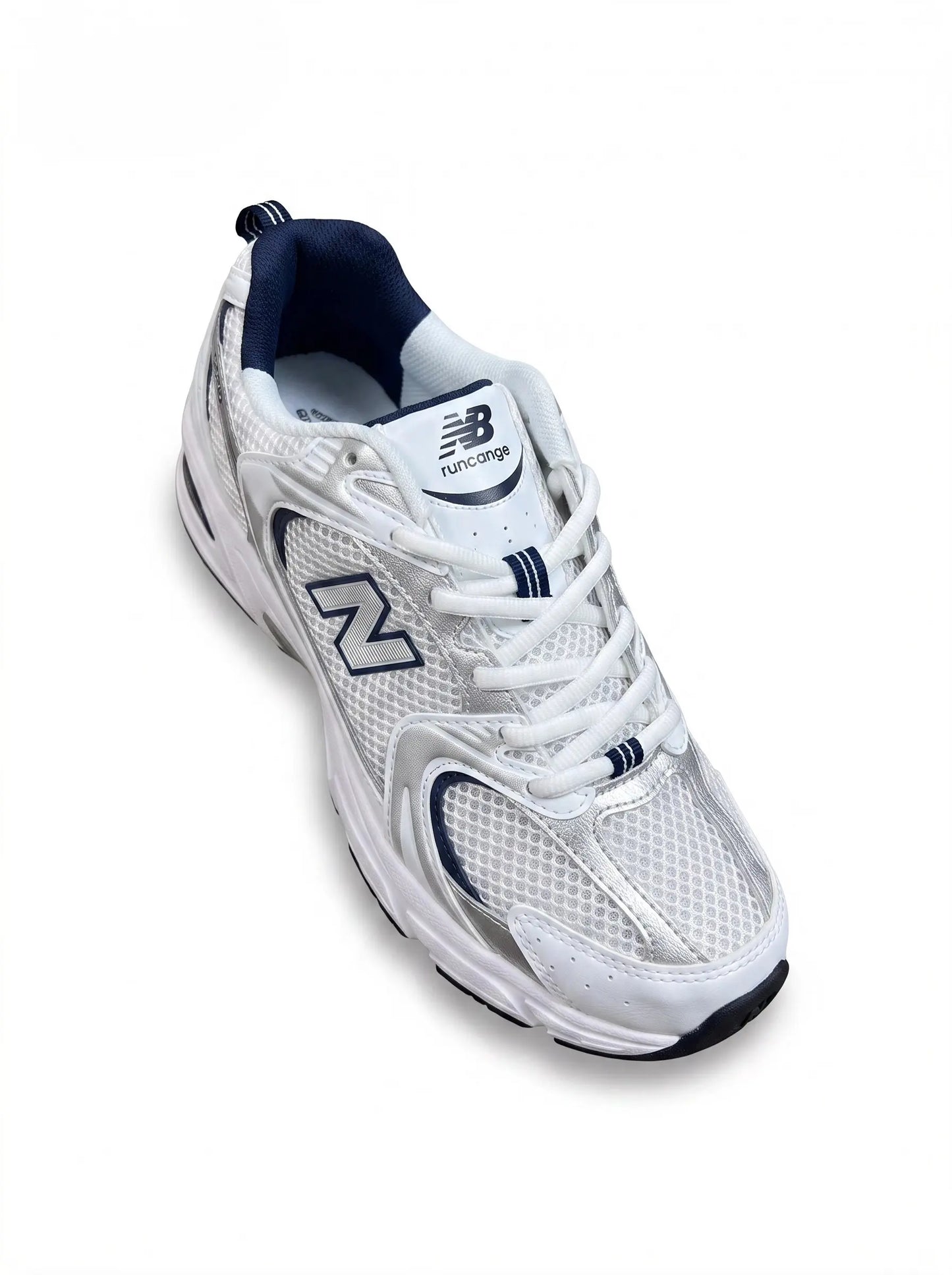New Balance 530 Men Sneakers – White / Silver / Navy