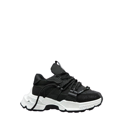 D&G Style black chunky runner sneaker