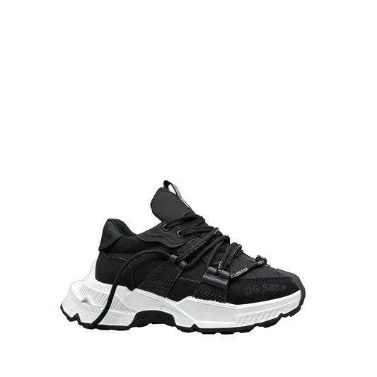 D&G Style black chunky runner sneaker