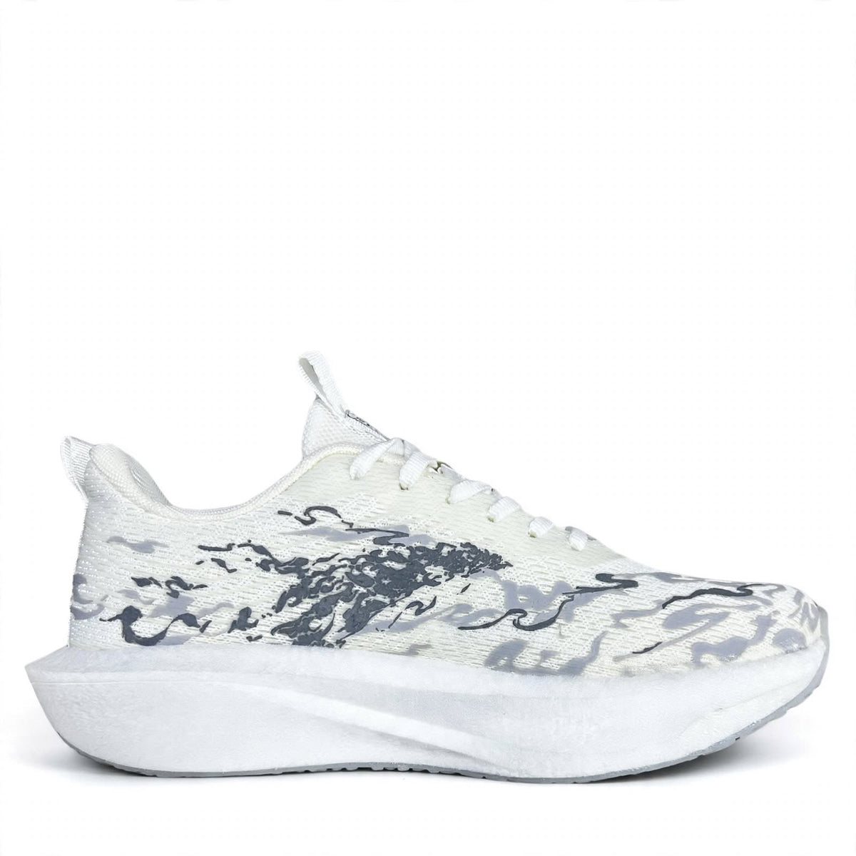 Buzz Smoke Pro side view chunky sneaker | BUZZ Egypt