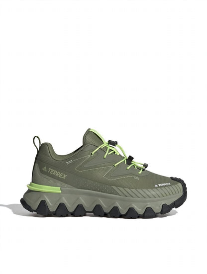 Terrex Style olive green trail-inspired sneaker