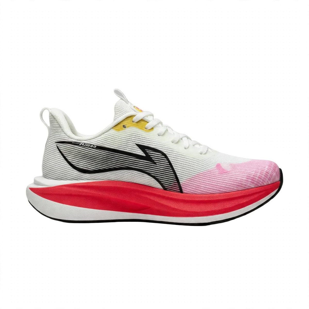 ALJADO white pink red runner sneaker