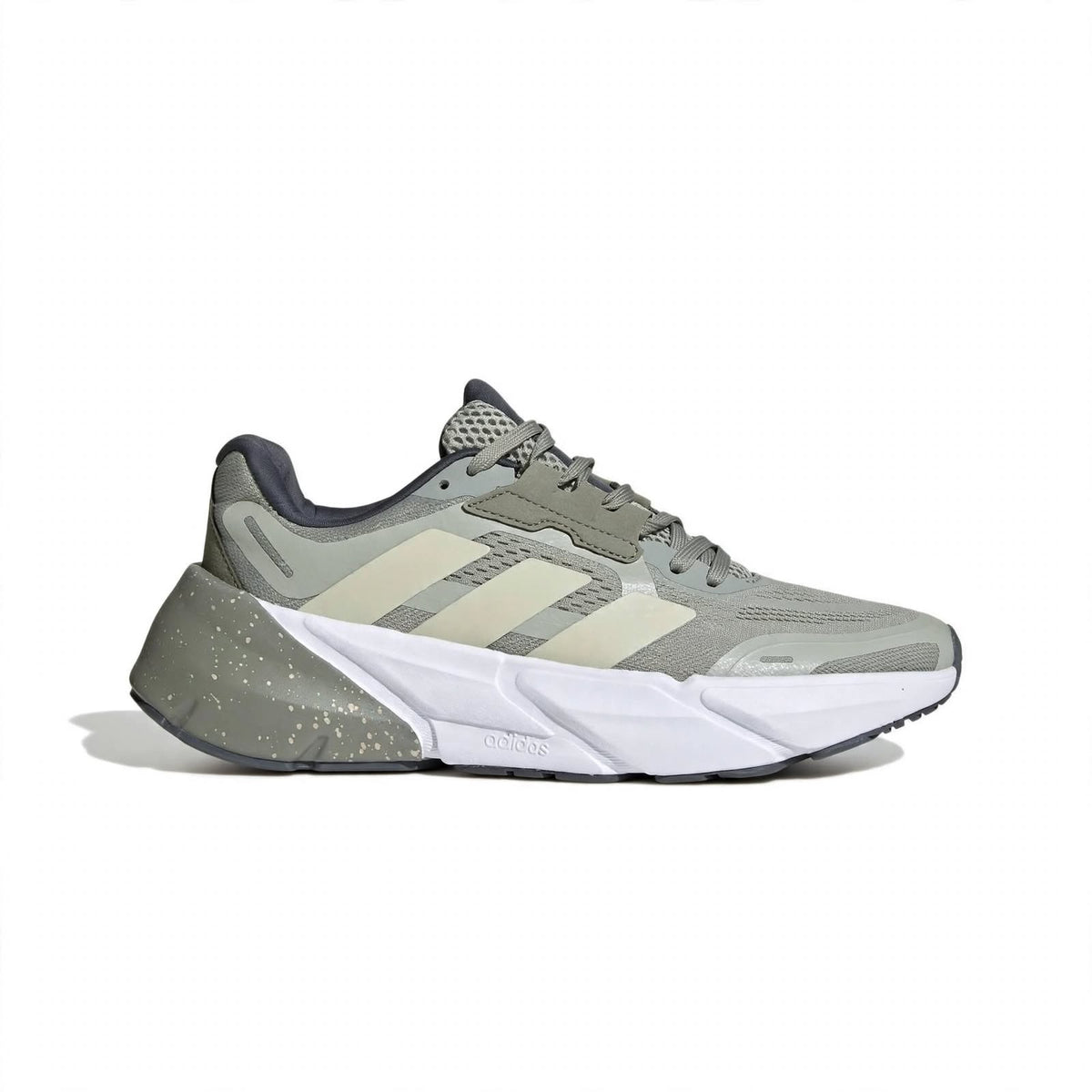 Adistar Style white black speckle runner sneaker