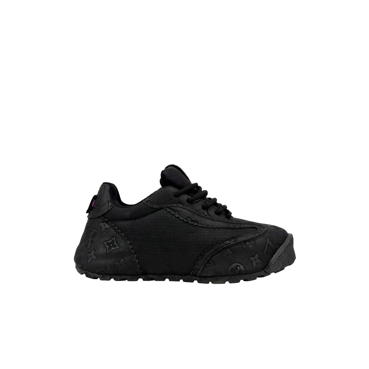 LV Run Away Style triple white runner sneaker