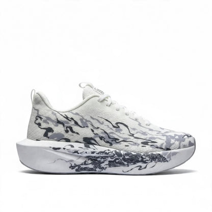 Buzz Smoke Pro black white chunky sneaker | BUZZ Egypt