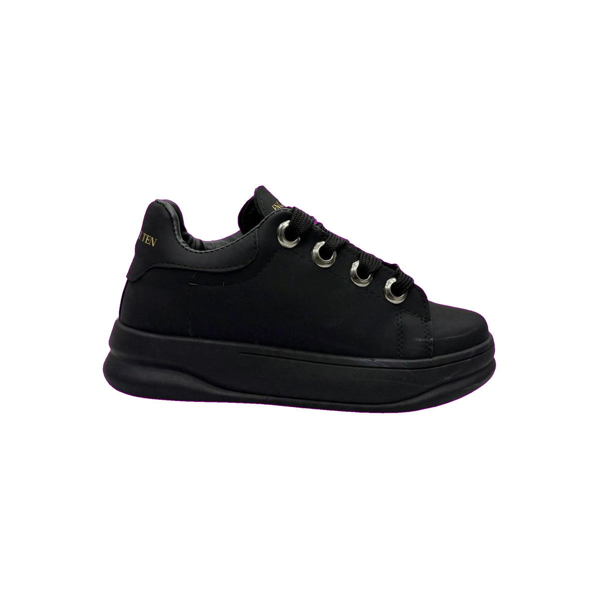 Alexander McQueen Style white gunmetal sneaker