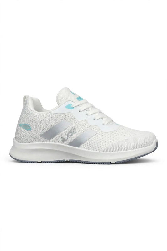 Adidas Style white silver aqua runner sneaker